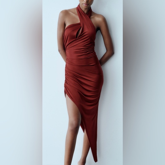 Limited Edition Draped Knit Dress | S | Zara - Picture 3 of 6